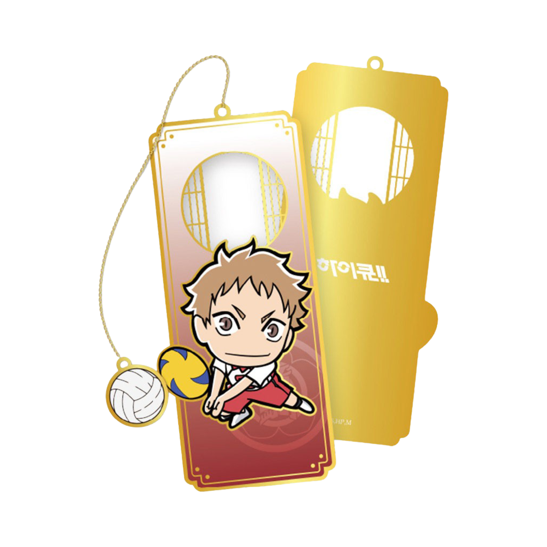 8809896027632 HAIKYU HINO Metal Bookmark Yaku