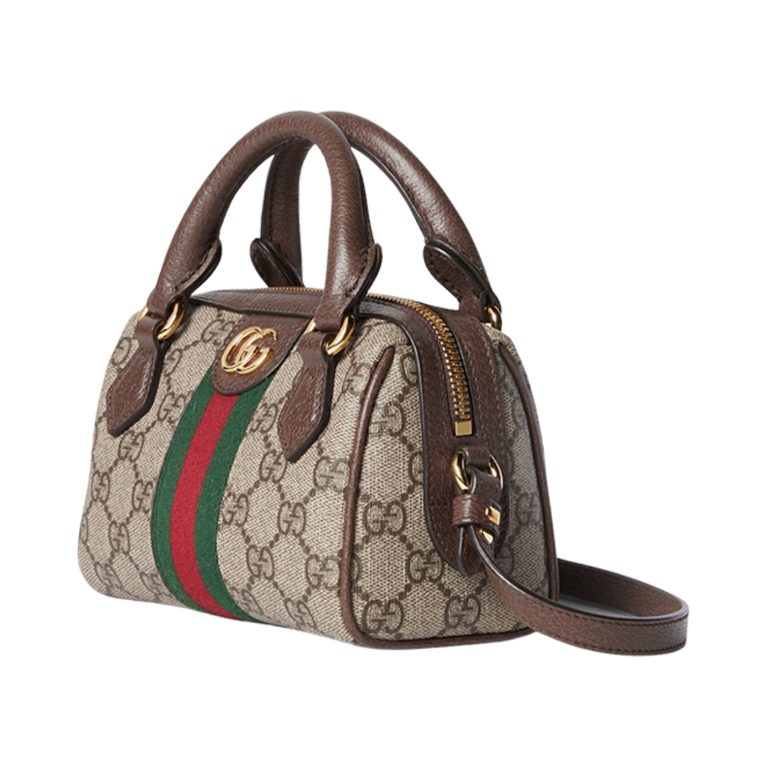 781490-96IWG-8745 Gucci Ophidia Super Mini Bag Beige Ebony Supreme