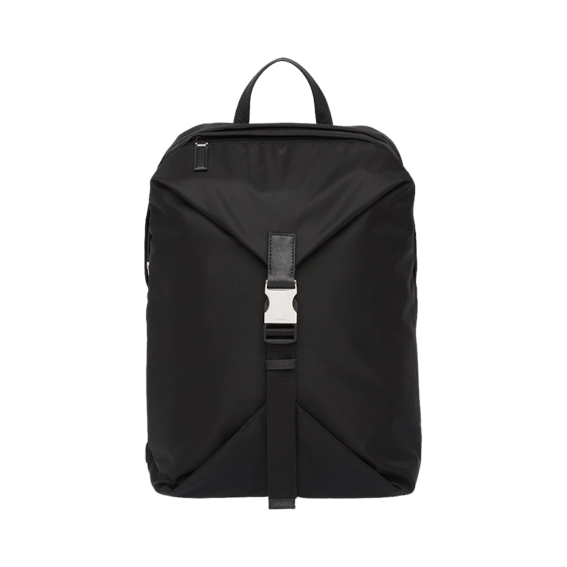 프라다 리나일론 사피아노 레더 백팩 블랙(Prada Re-Nylon Saffiano Leather Backpack Black) - 1