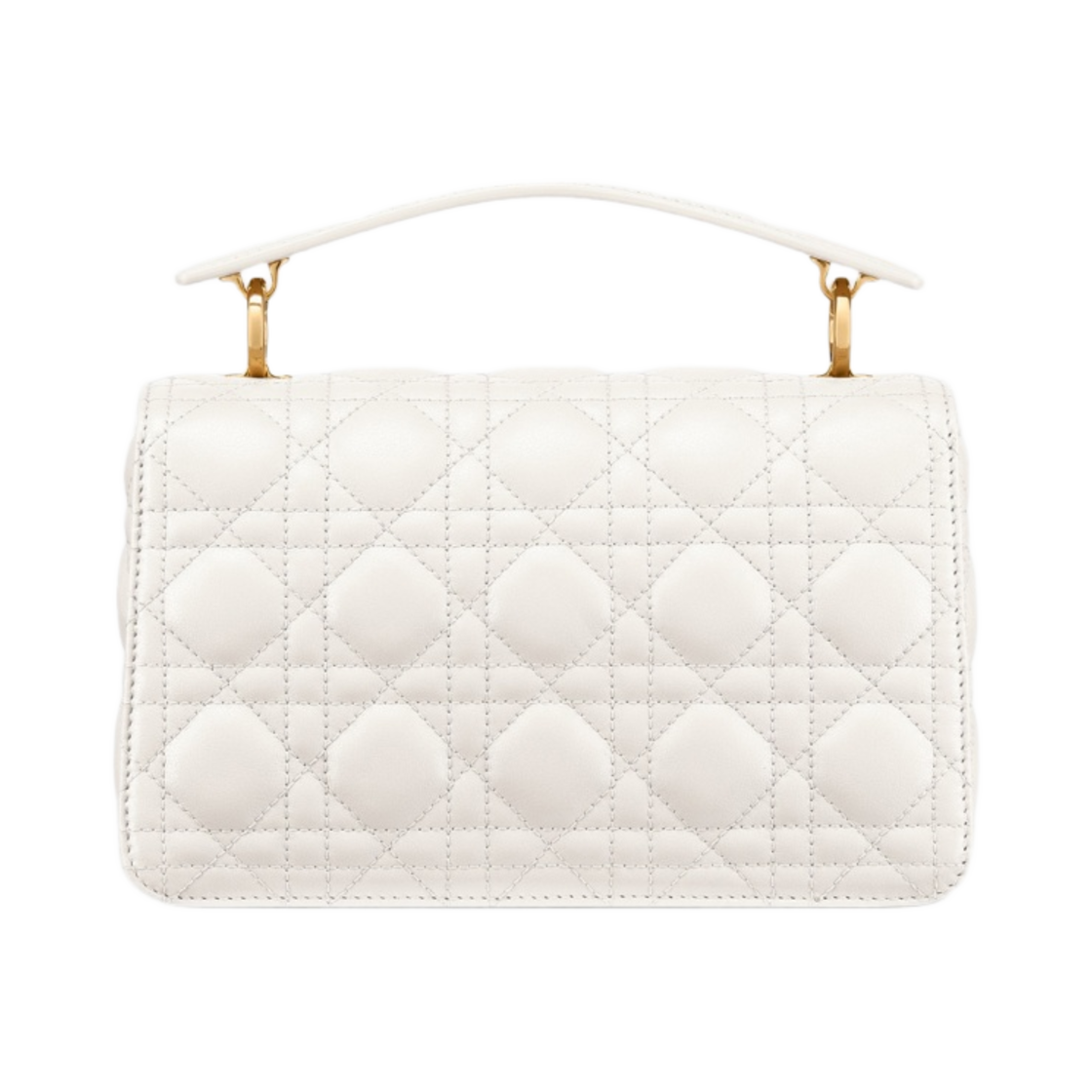 디올 스몰 졸리 탑 핸들백 까나쥬 카프스킨 라떼(Dior Small Jolie Top Handle Bag Cannage Calfskin Latte) - 3