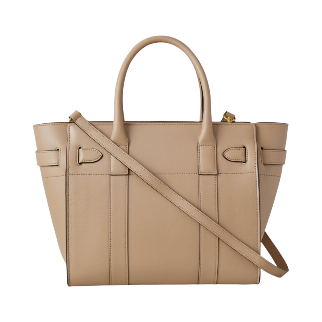 멀버리 실키 카프 스몰 지퍼 베이스워터 메이플(Mulberry Silky Calf Small Zipped Bayswater Maple) - 3