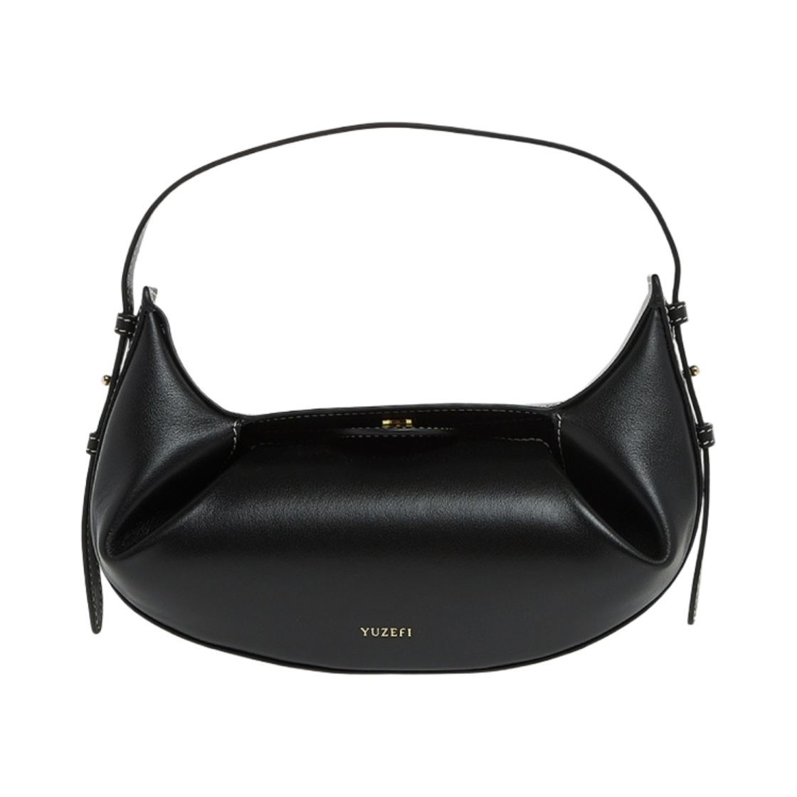유제피 미니 포춘 쿠키 숄더백 블랙(Yuzefi Mini Fortune Cookie Shoulder Bag Black)