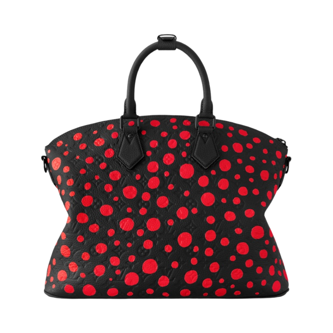 루이비통 x 야요이 쿠사마 락 잇 블랙 레드(Louis Vuitton x YK Lock It Black Red) - 3