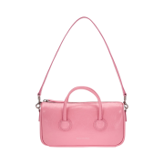 Margesherwood Zipper Small Bag Candy Pink Crinkle