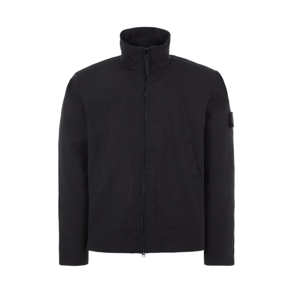 스톤 아일랜드 422F1 고스트 피스 맥 수피마 2L 자켓 블랙 - 22SS(Stone Island 422F1 Ghost Piece Mac Supima 2L Jacket Black - 22SS) - 1