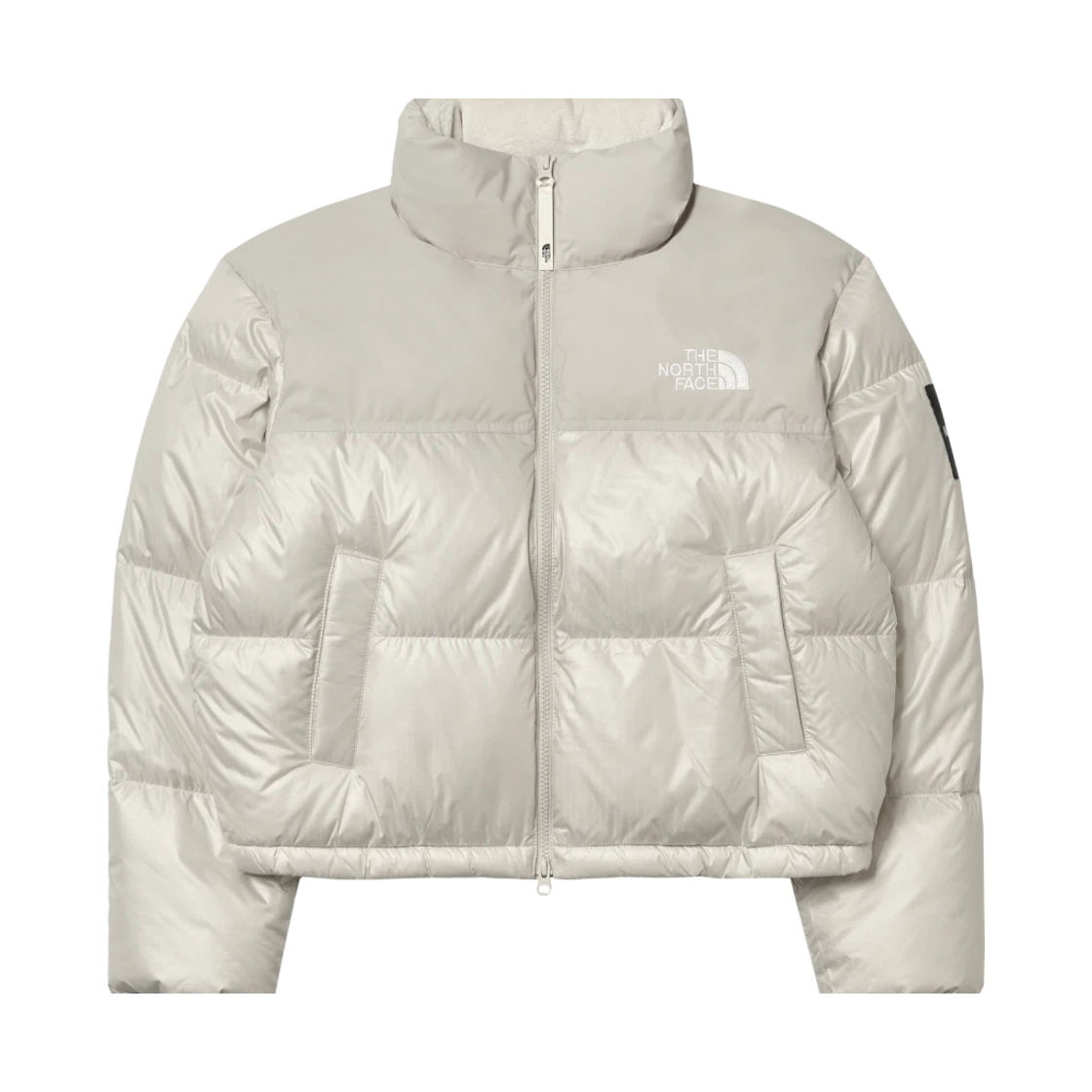 The North Face (W) The North Face White Label Novelty Nuptse Down Jacket Cream Beige · XS