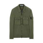 Stone Island 114WN T.CO+OLD Overshirt Olive Green - 22SS