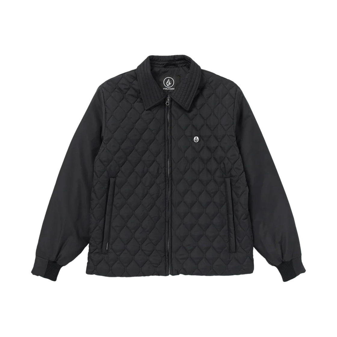 VU243JK002BK Volcom Skate Vitals Remy S Quilt Jacket Black