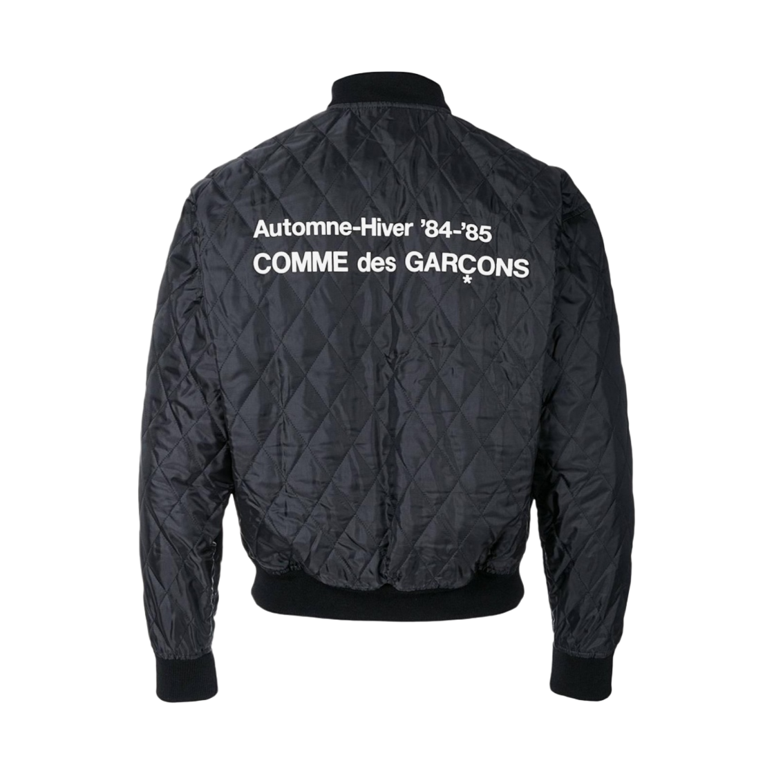 CDG 퀼티드 '84-85 스태프 블루종 블랙(CDG Quilted '84-85 Staff Blouson Black)