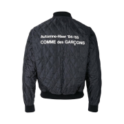 CDG Quilted '84-85 Staff Blouson Black