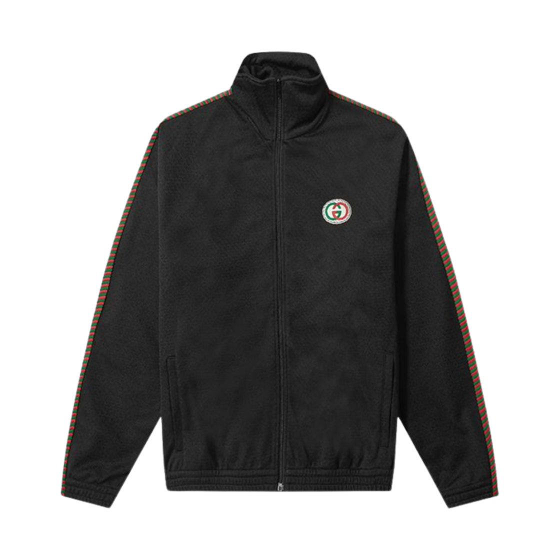 599359-XJB1N-1082 Gucci Mesh Patch Oversize Jacket Black