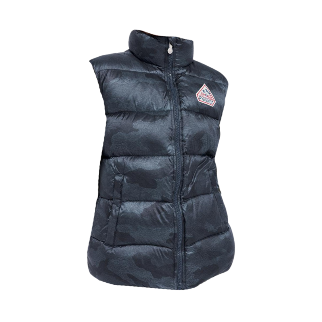 피레넥스 존 다운 베스트 카모 블루 프린트