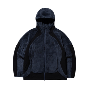 Sansan Gear Fleece Hooded Jacket Midnight Blue - 23FW