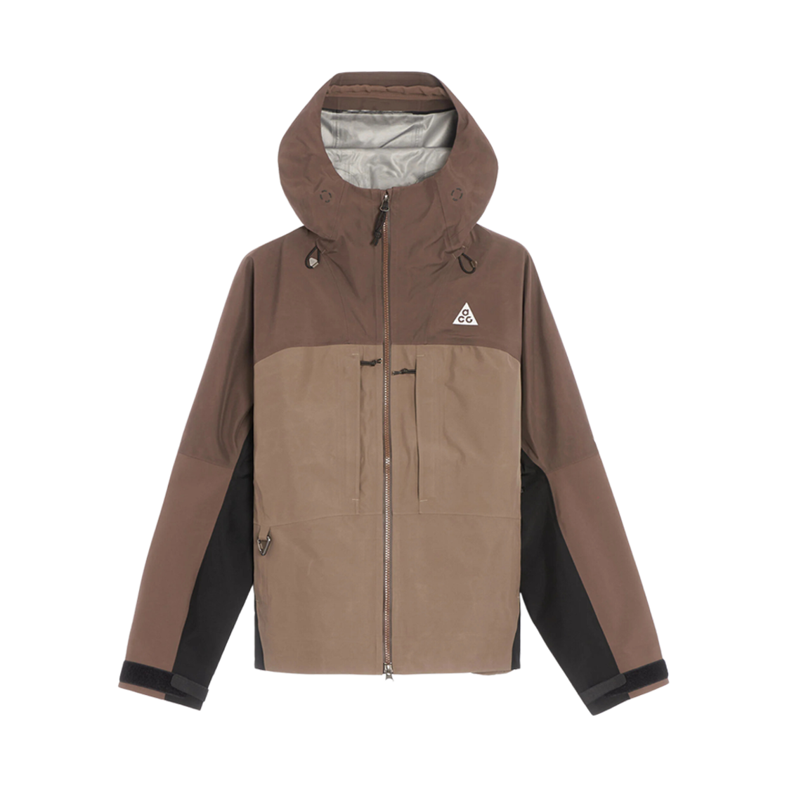 (W) 나이키 ACG 스톰핏 ADV 고어텍스 미저리 릿지 자켓 아이언스톤 올리브 그레이 - US/EU((W) Nike ACG Storm-Fit ADV Gore-Tex Misery Ridge Jacket Ironstone Olive Grey - US/EU)