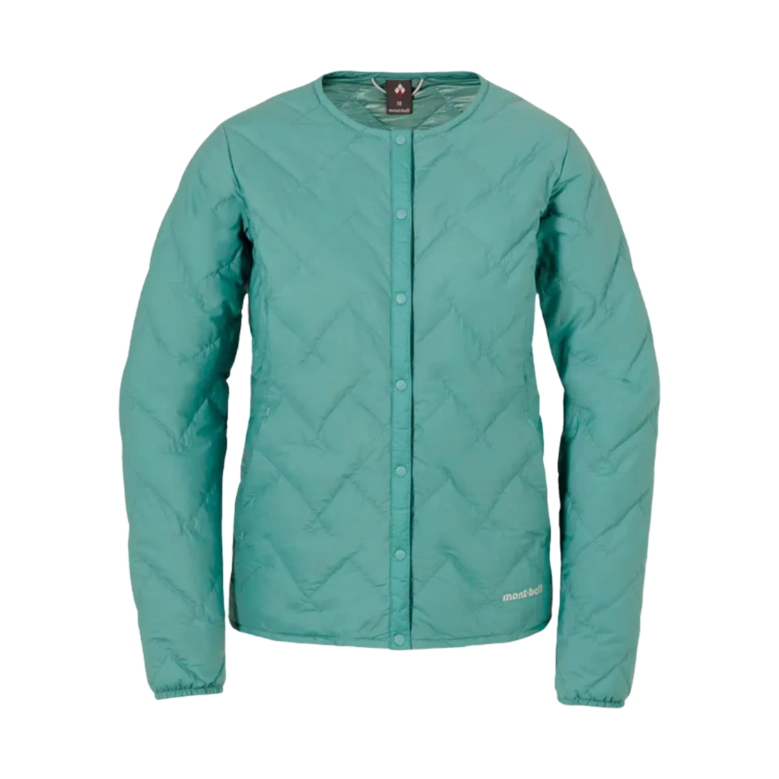 (W) 몽벨 슈페리어 다운 라운드넥 자켓 블루 그린((W) Montbell Superior Down Round Neck Jacket Blue Green)
