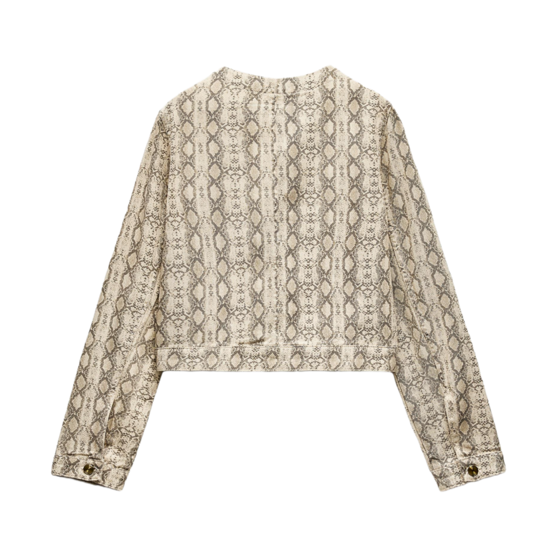 (W) 자라 애니멀 프린트 Z1975 자켓 스네이크((W) Zara Animal Print Z1975 Jacket Snake) - 2