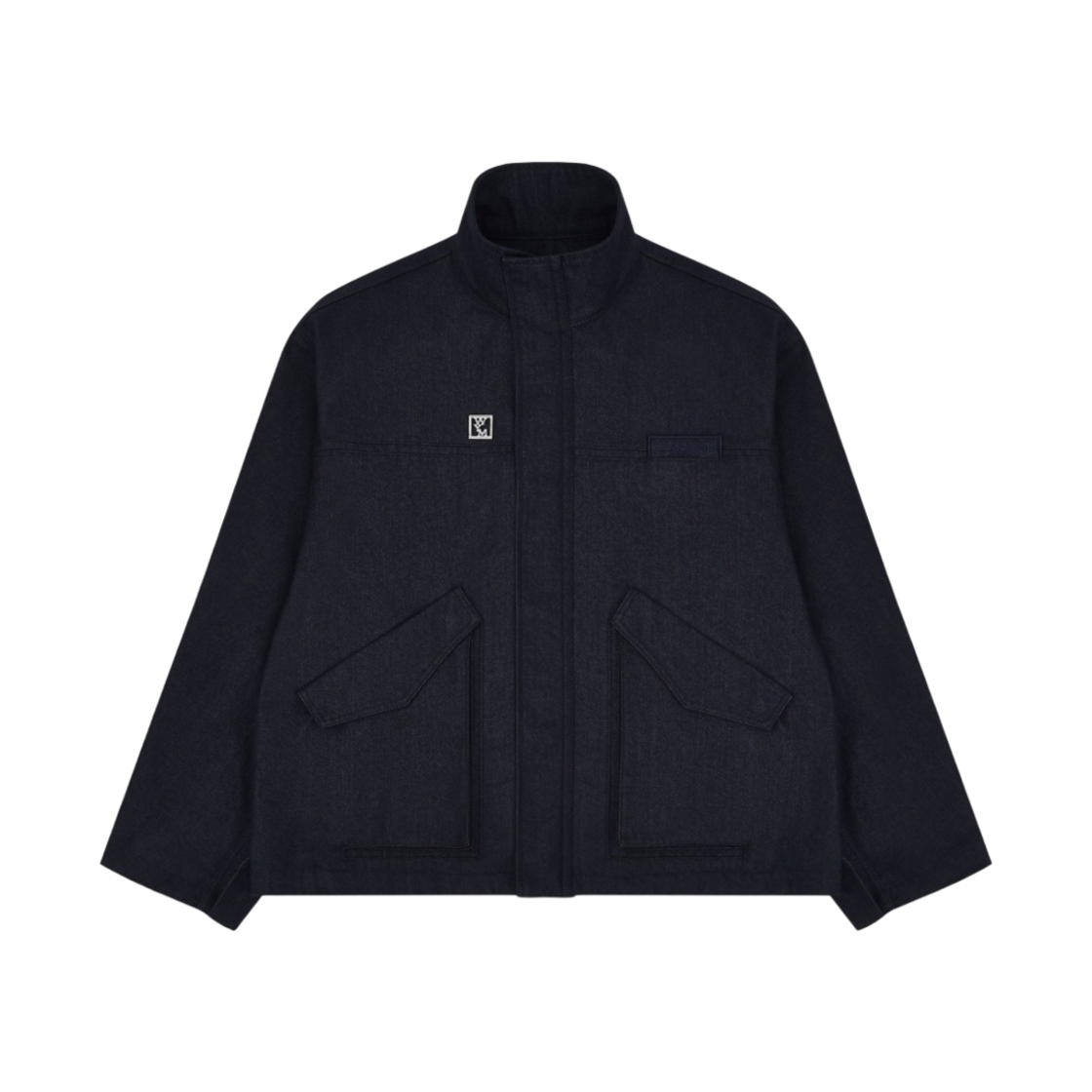 우영미 데님 자켓 네이비 - 23SS(Wooyoungmi Denim Jacket Navy - 23SS) - 1