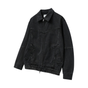 TNGT Denim Cut Jumper Black