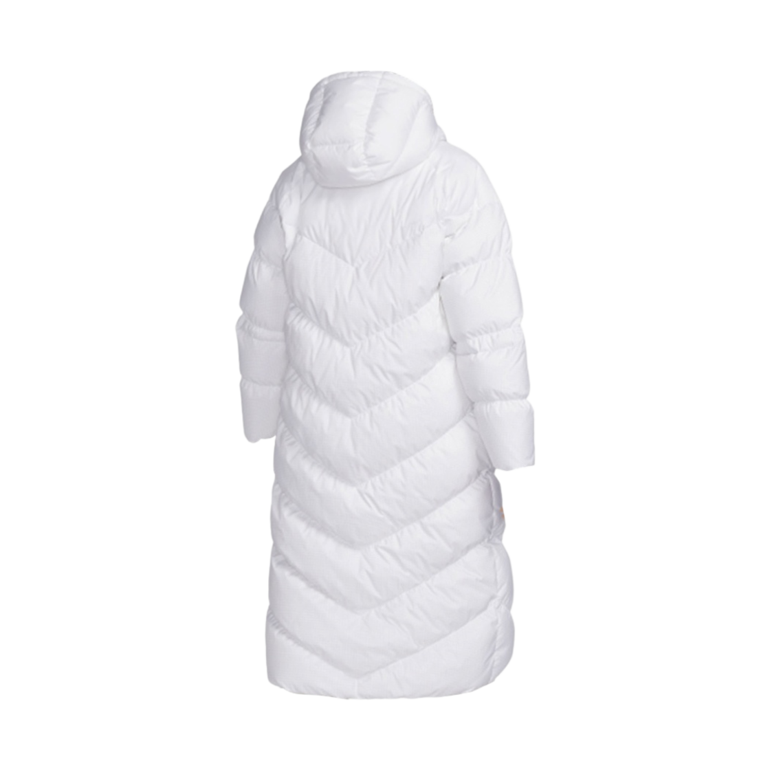(W) 나이키 NSW 써마핏 윈드 푸퍼 루즈 후드 파카 화이트 블랙((W) Nike NSW Therma-Fit Wind Puffer Loose Hooded Parka White Black) - 2