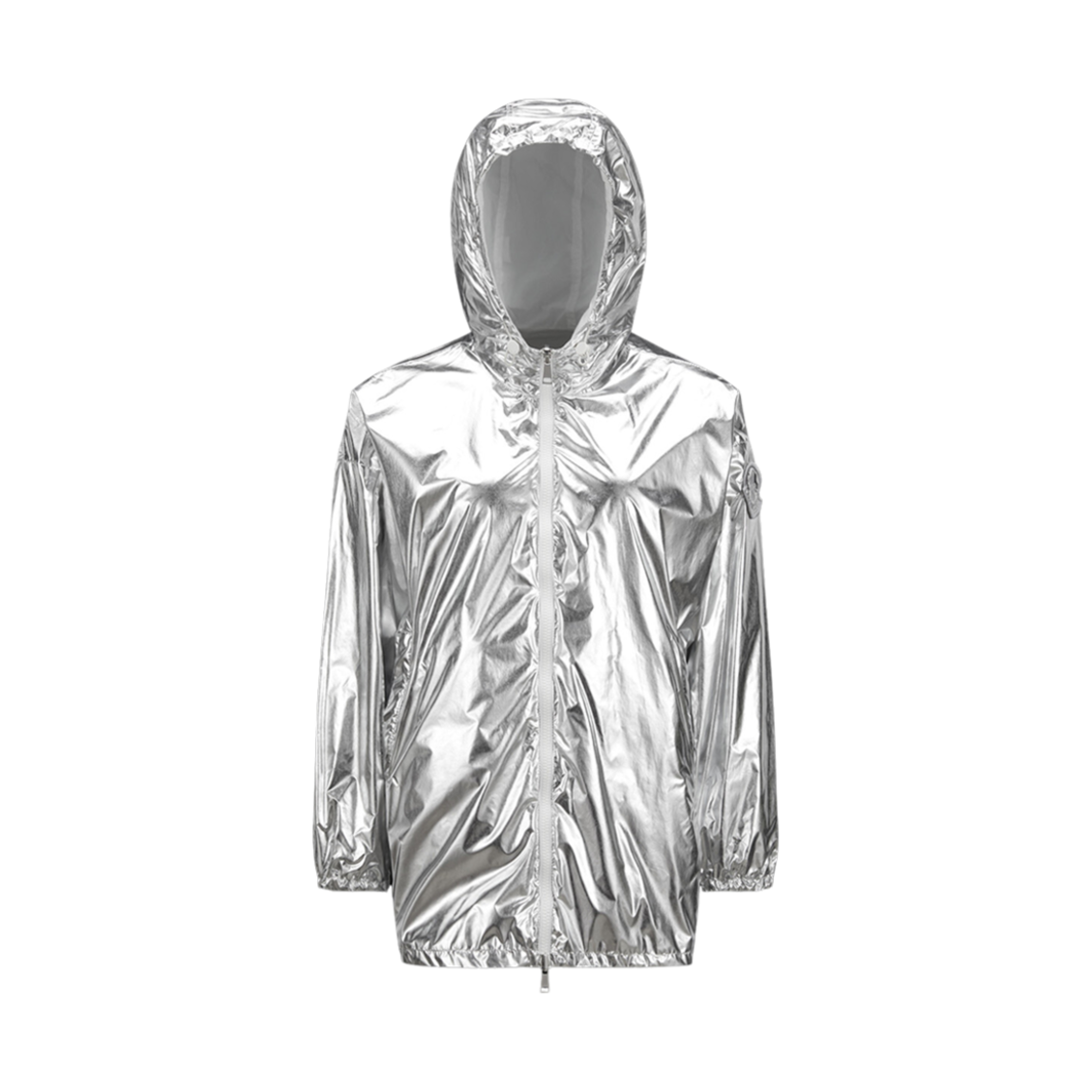 (W) 몽클레르 주바 리버시블 레인 자켓 실버 - 23FW((W) Moncler Jubba Reversible Rain Jacket Silver - 23FW) - 1