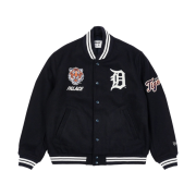 Palace x Detroit Tigers New Era Wool Stadium Jacket Navy - 22SS