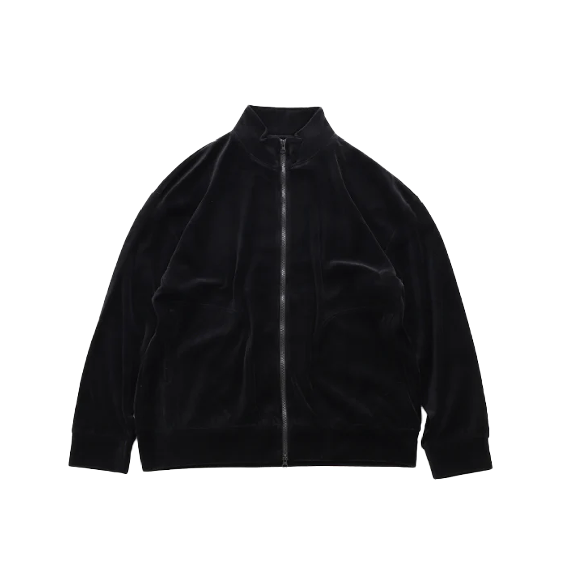 KM5DJABMN24BK Mastermind World x Roomwear Velour Track Jacket Black - 25FW