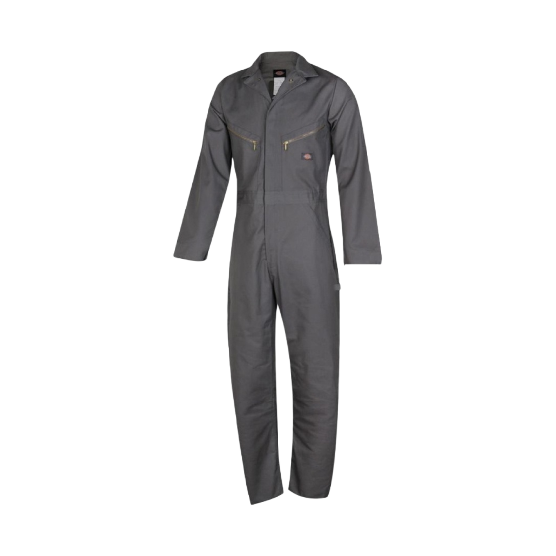 48799GY Dickies Deluxe Blended Long Sleeve Regular Coveralls Grey