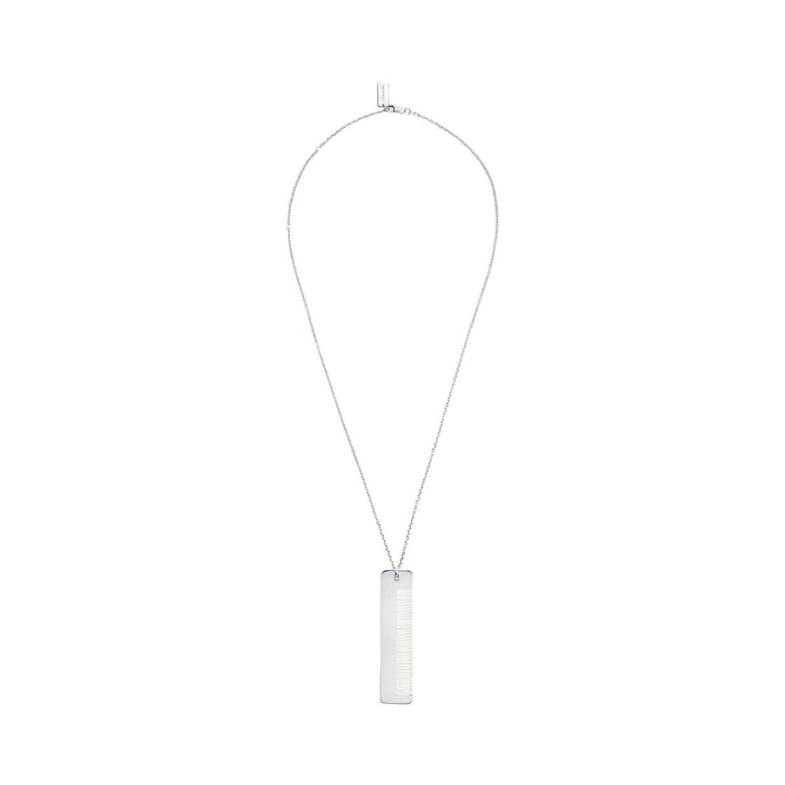 JW0059-LO0029-927 Lemaire Comb Necklace Sterling Silver
