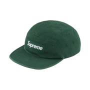 Supreme Washed Chino Twill Camp Cap Pine Green - 23FW