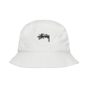 Stussy Stock Bucket Hat Natural