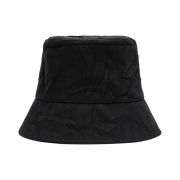 Wooyoungmi Crinkle Denim Bucket Hat Black - 23FW