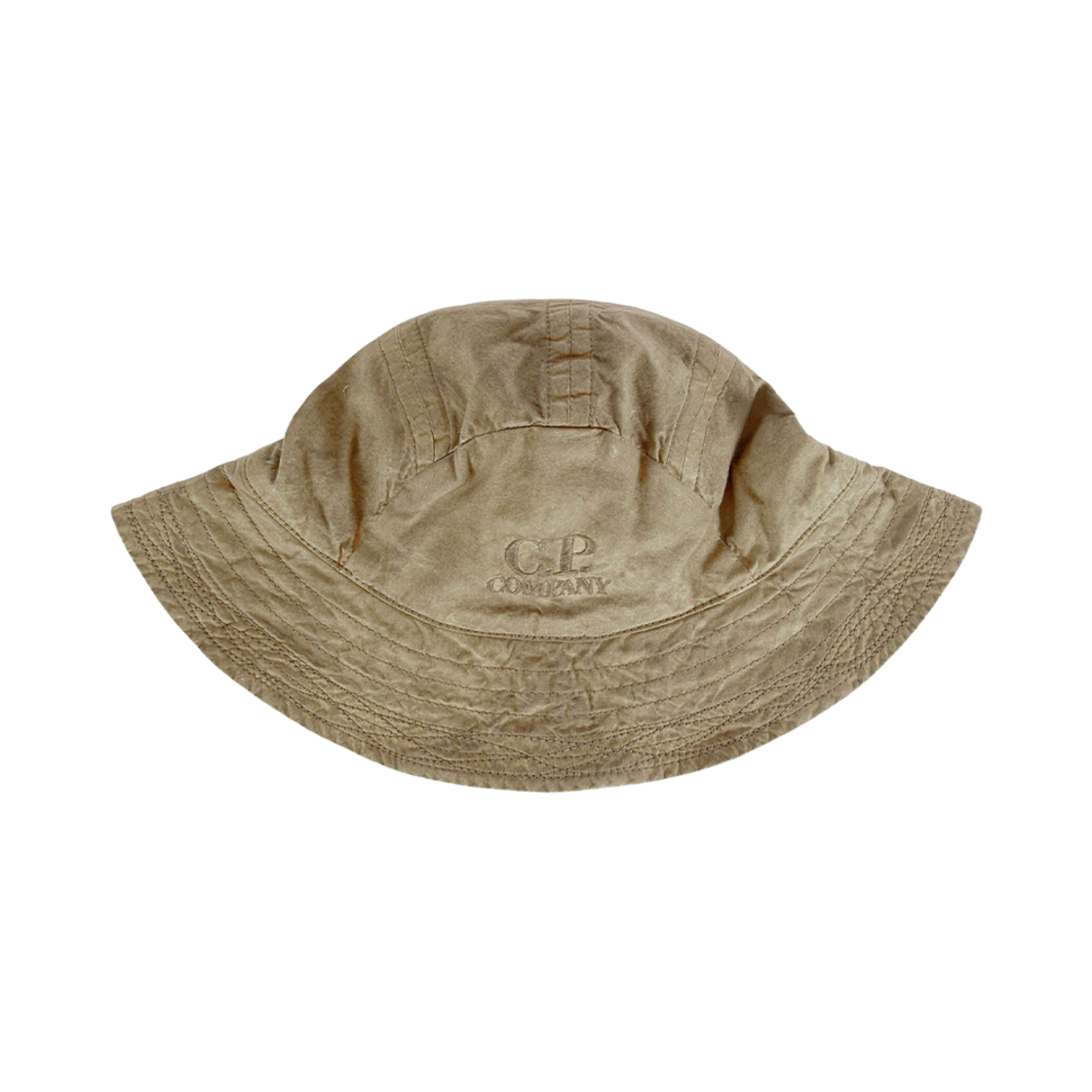 C.P. 컴퍼니 바틱 버킷햇 버터넛 브라운 - 23FW(C.P. Company Ba-Tic Bucket Hat Butternut Brown - 23FW) - 1