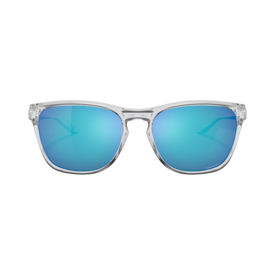 오클리 메너버른 폴리쉬드 클리어 프레임 프리즘 사파이어 렌즈 하이 브릿지 핏(Oakley Manorburn Polished Clear Frame Prizm Sapphire Lenses High Bridge Fit) - 2