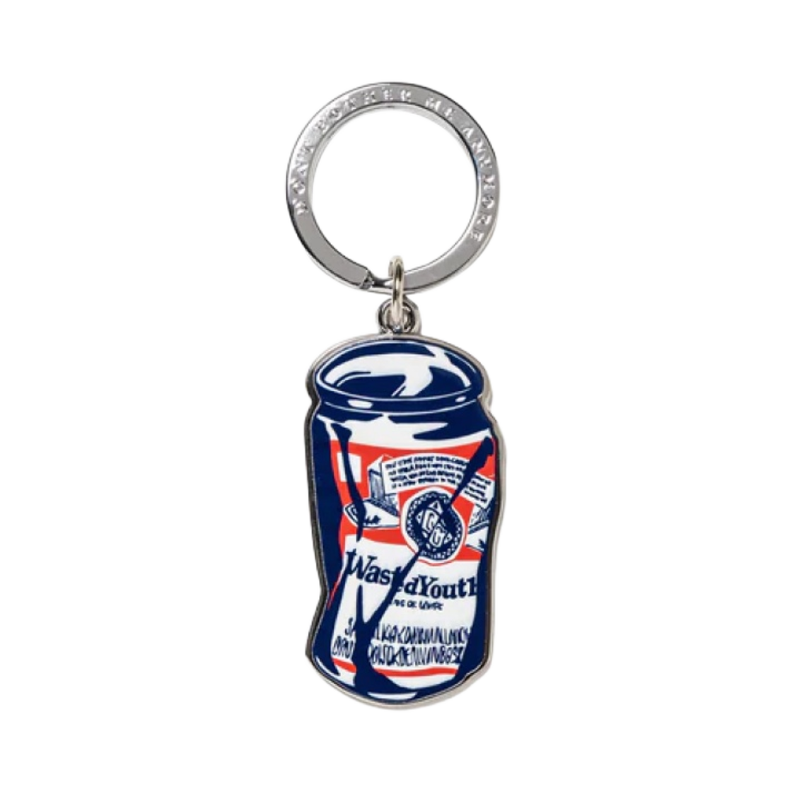 WY26GD002 Verdy Wasted Youth Key Charm Silver