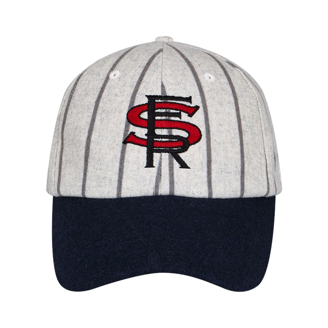 사파리스팟 어센틱 태그즈 아웃 베이스 볼 캡 - 베이지/네이비(Safarispot Authentic Tags Out Base Ball Cap - Beige/Navy)