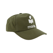 (W) Isabel Marant Tyron Cap Dark Green - 22FW
