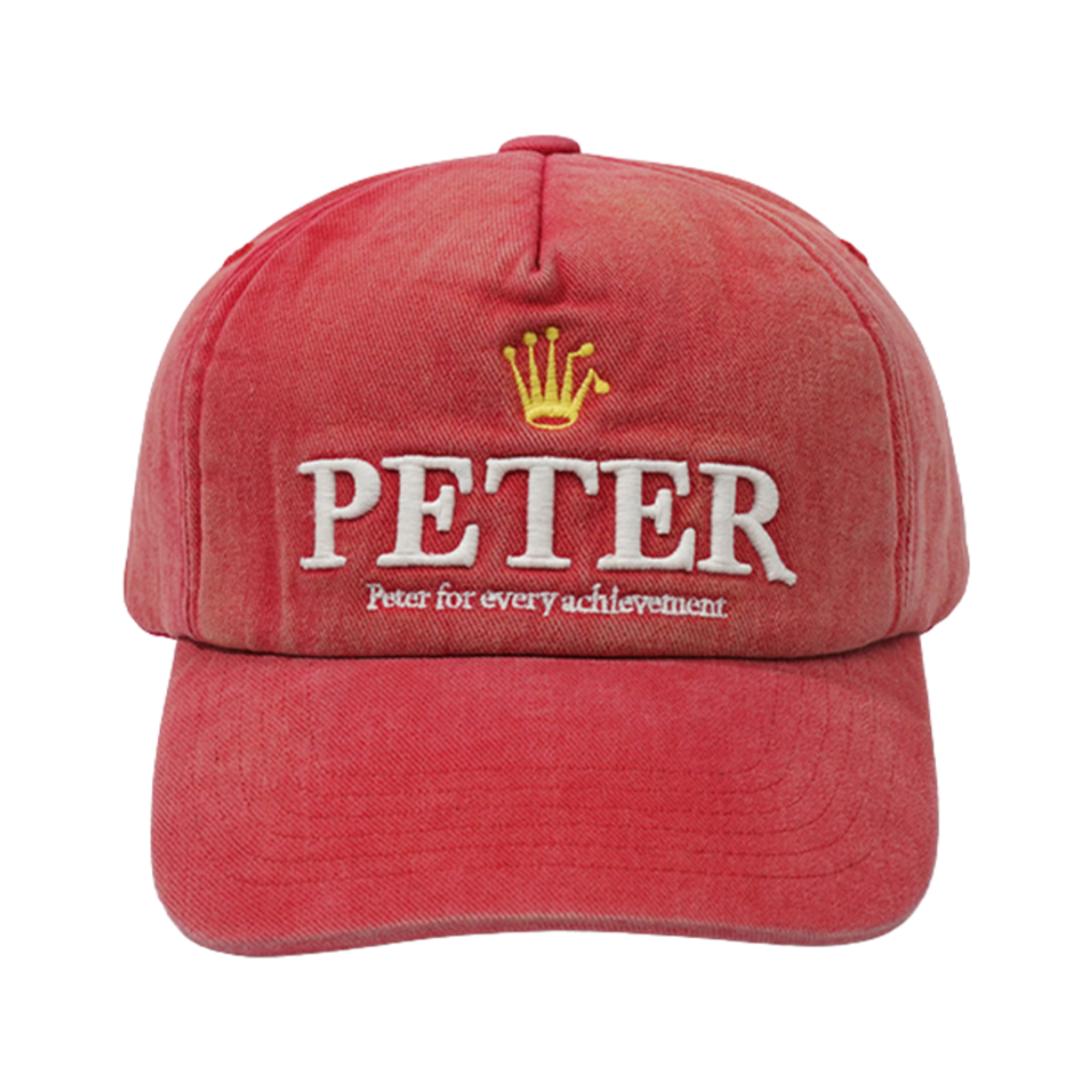 마이 네임 이즈 피터 5 패널 프렉스 캡 레드(My Name Is Peter 5-Panel Prex Cap Red)