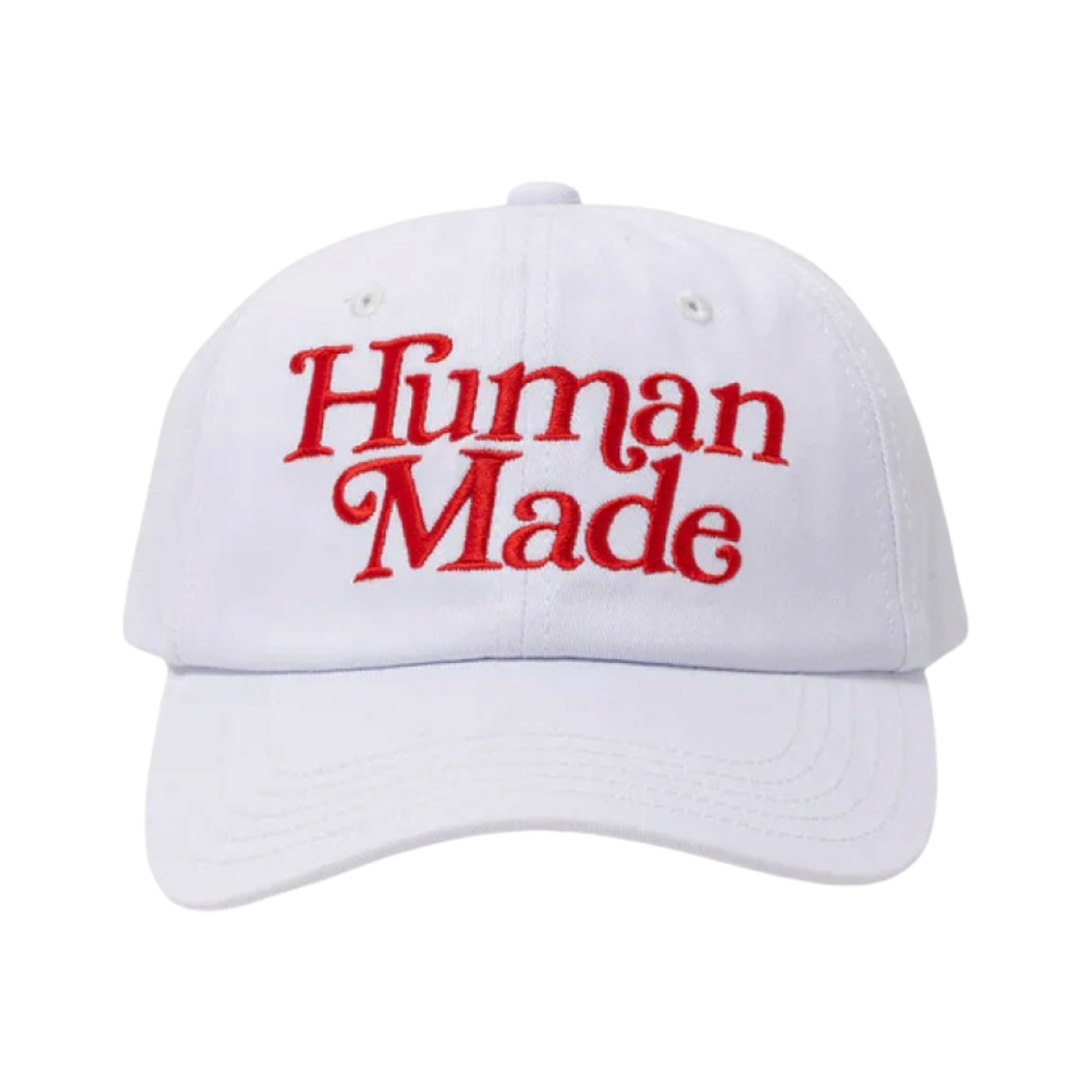 휴먼 메이드 x 베르디 걸스 돈 크라이 6 패널 캡 #2 화이트(Human Made x Verdy Girls Don't Cry 6 Panel Cap #2 White) - 2