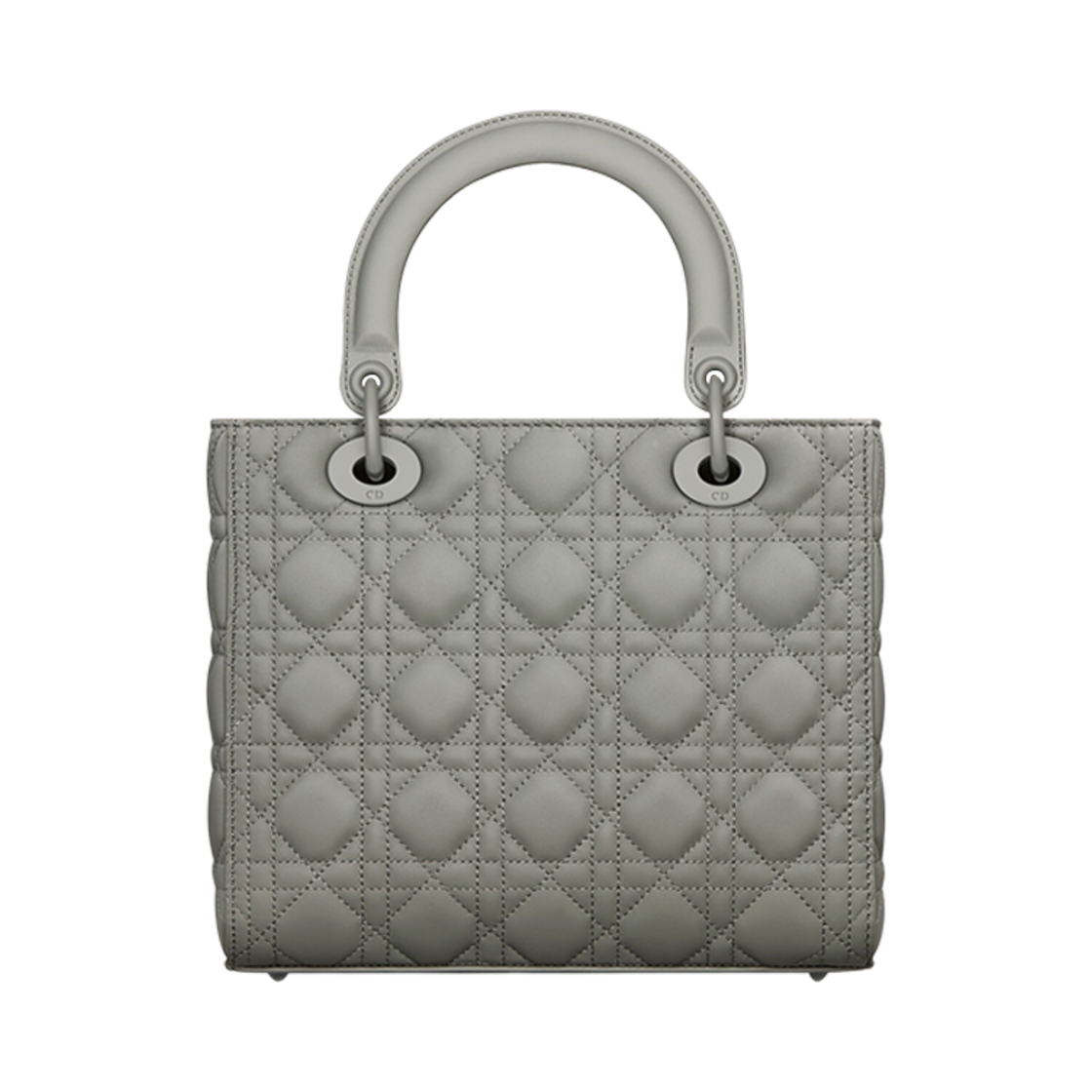 디올 미디움 레이디 백 울트라매트 스톤 그레이(Dior Medium Lady Bag Ultramatte Stone Gray) - 2