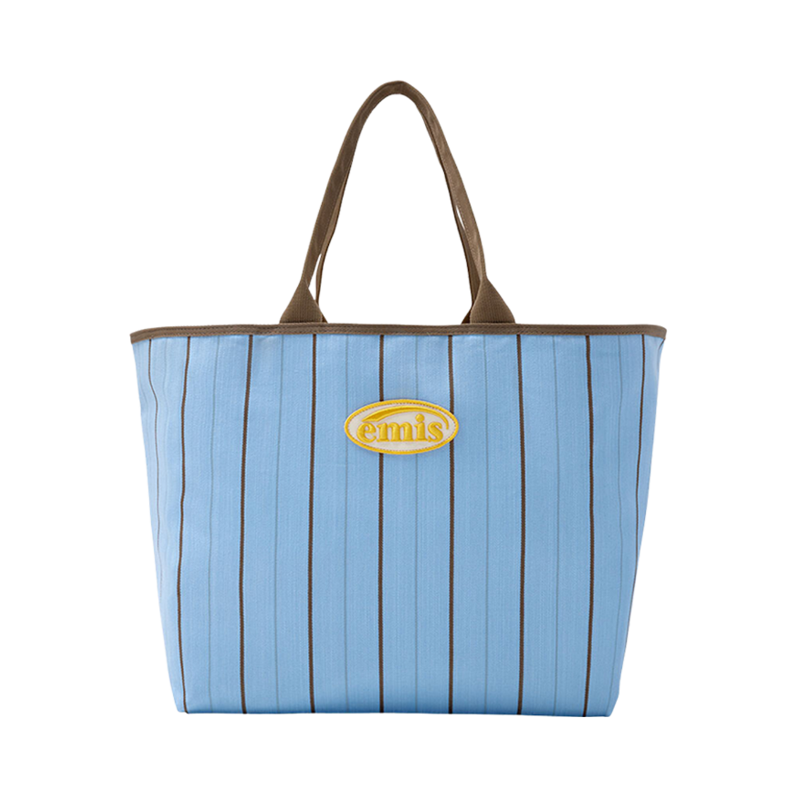 이미스 스트라이프 빅 에코백 스카이 블루(Emis Stripe Big Eco Bag Sky Blue) - 1