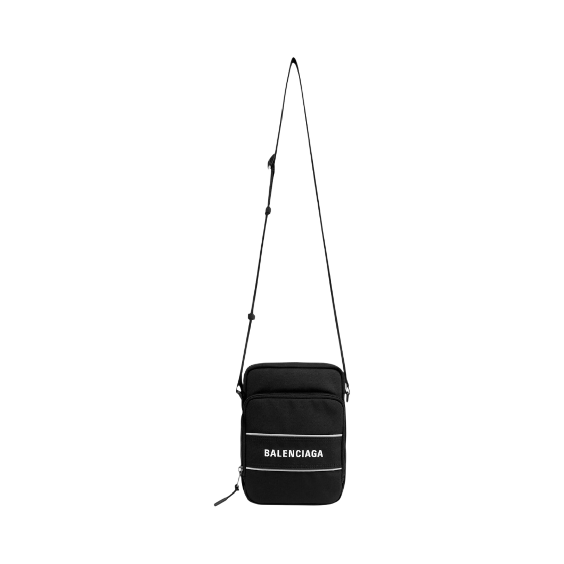 발렌시아가 스포츠 스몰 메신저백 블랙 화이트(Balenciaga Sport Small Messenger Bag Black White) - 2