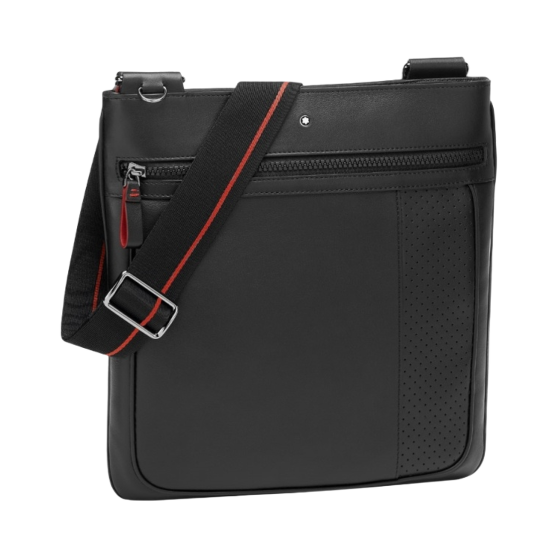 몽블랑 어반 레이싱 스피릿 엔벨로프 크로스백 블랙 레드(Montblanc Urban Racing Spirit Envelope Cross Bag Black Red) - 1
