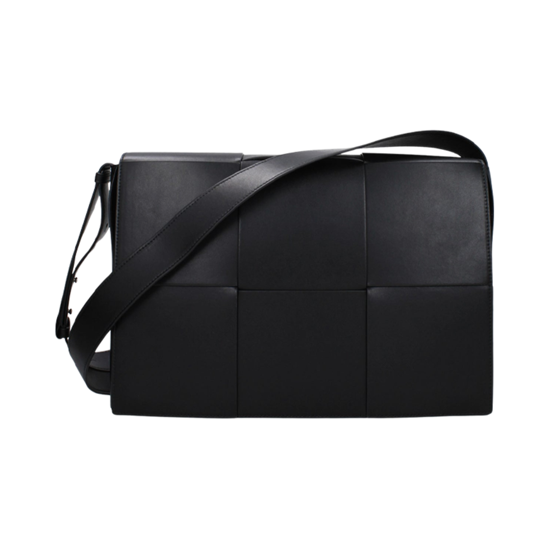 618793VB1K01229 Bottega Veneta Leather Crossbody Bag Black