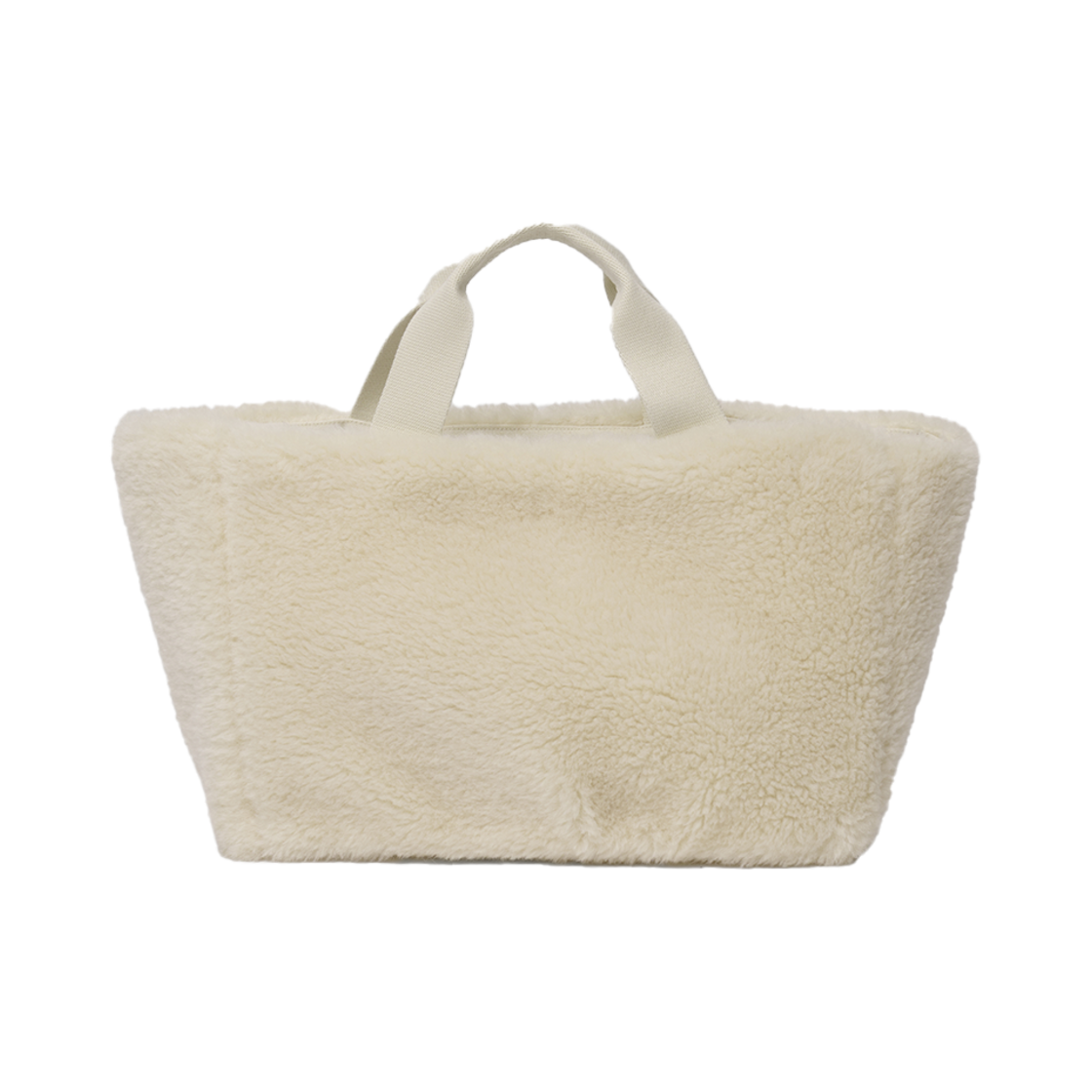 24WTAC002 Blank03 Shearing Tote Bag Cream