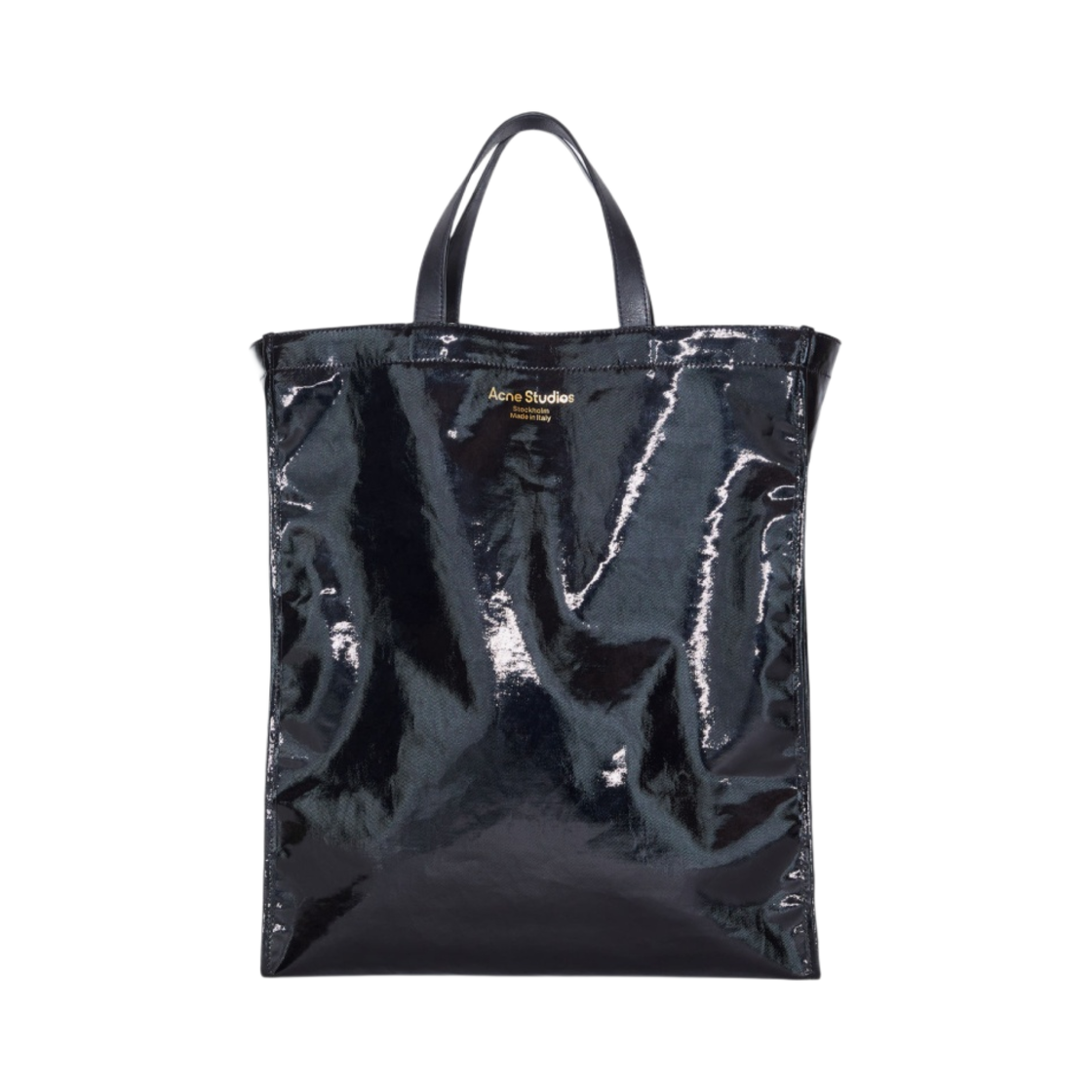 아크네 스튜디오 샤이니 토트백 블랙(Acne Studios Shiny Tote Bag Black)