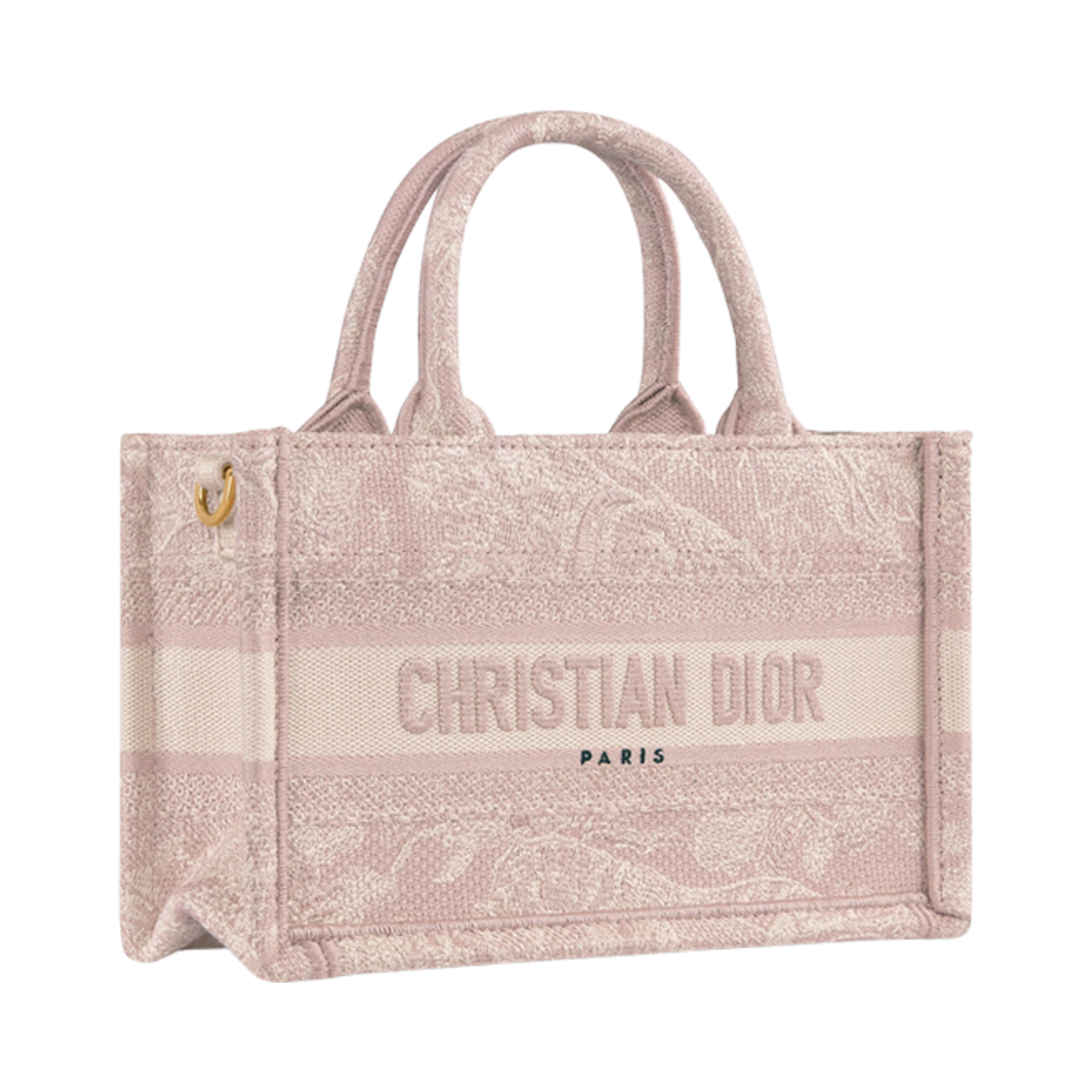 디올 라이트 디올 북 토트백 스트랩 핑크 리버스(Dior Mini Dior Book Tote With Strap Pink Reverse) - 1