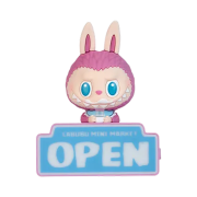 Pop Mart Labubu The Monsters Wacky Mart Series Fridge Magnet Milk (Opened Case)