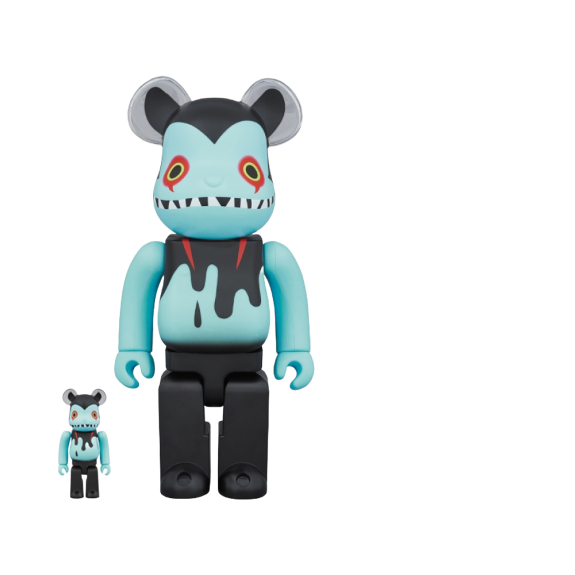 - Bearbrick Go Nagai 50th Anniversary Devil Byron 100% & 400% Set