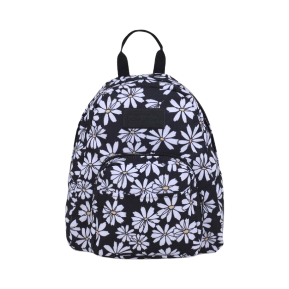 잔스포츠 하프 파인트 미니 백팩 펑크 팬지 블랙(Jansport Half Pint Mini Backpack Punk Pansies Black)