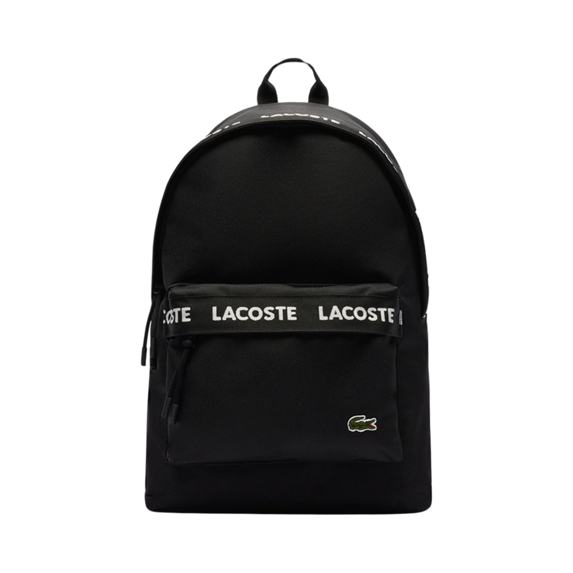 라코스테 네오크록 백팩 블랙(Lacoste Neocroc Backpack Black)